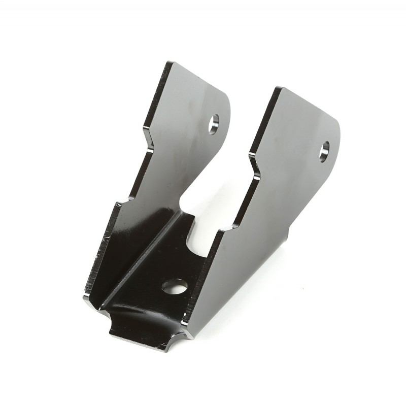 Omix This main eye leaf spring hanger bracket from Omix welds to the frame on 87-95 Jeep Wrangler. Fits front or rear.