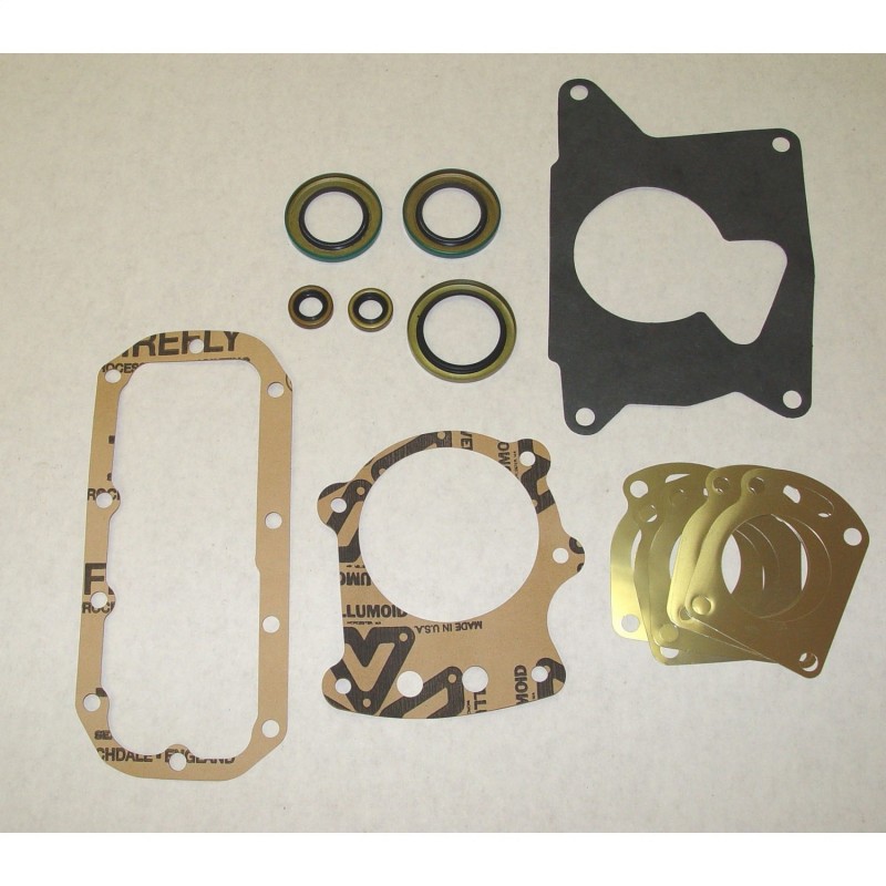 Omix This transfer case gasket and oil seal kit from Omix fits for Dana 300 transfer cases.