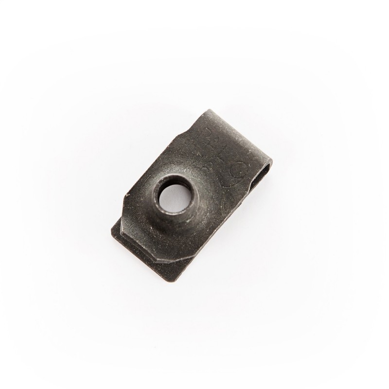 Omix This fender U-nut from Omix fits 84-01 Jeep Cherokee XJ, 84-92 Jeep Comanche MJ, and 02-07 Jeep Liberty KJ.