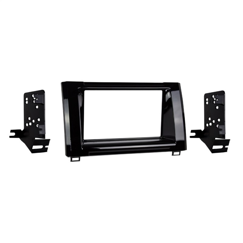Metra Custom Fit Mounting Kit; Double DIN Radio Provision; Incl.: Radio Housing Trim Panel/Brackets/Screws;