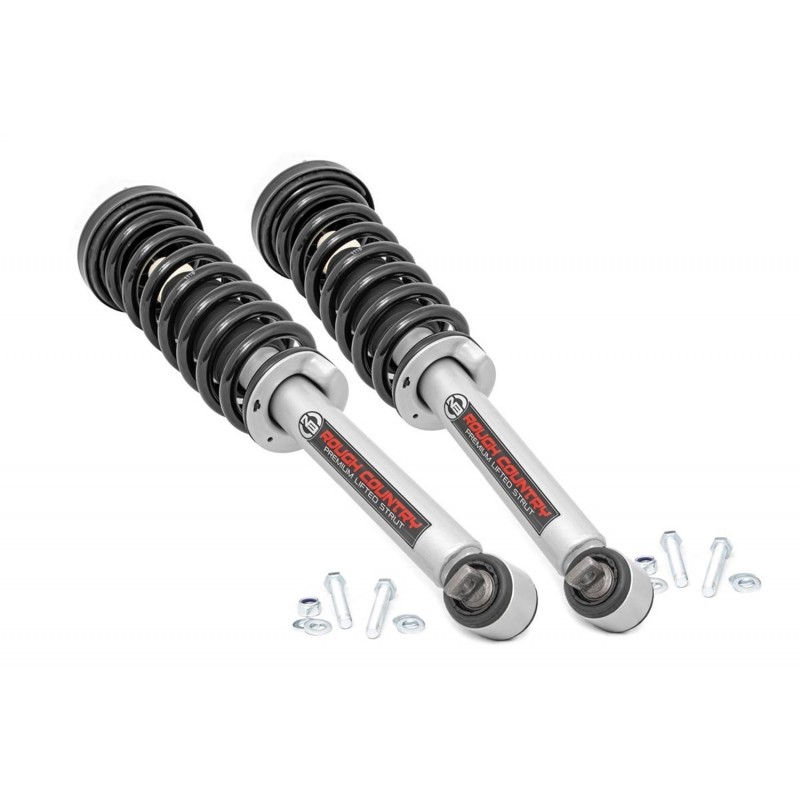 Rough Country Ford 6in Lifted N3 Struts | Loaded (14-20 F-150 4WD)