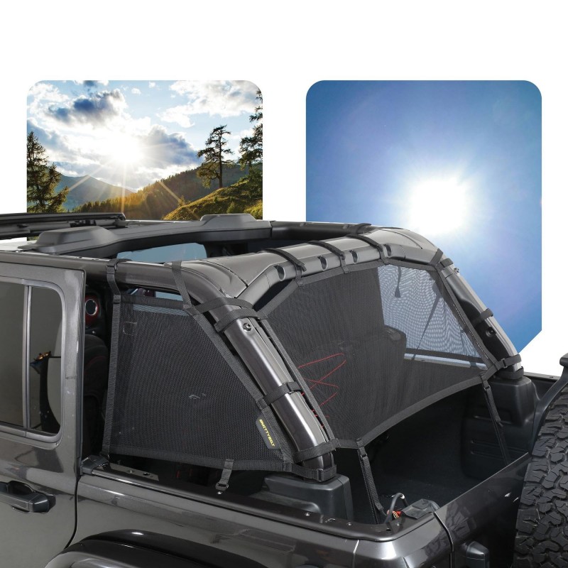 Smittybilt Cloak Extended Mesh Top - Sides and Rear for 2018-2020 Jeep  Wrangler JL | Best Prices & Reviews at Morris 4x4