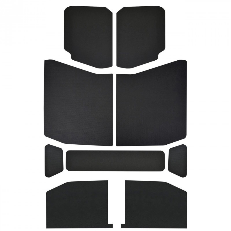 Boom Mat Leather-Look Headliner - Black (9-Pieces) for Jeep Wrangler JL  4-Door | Best Prices & Reviews at Morris 4x4