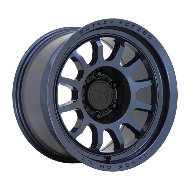 Black Rhino Rapid 17"x9" Wheel, Bolt Pattern 6x5.5", BS 5.47", Offset 12, Bore 112.1 - Matte Midnight Blue