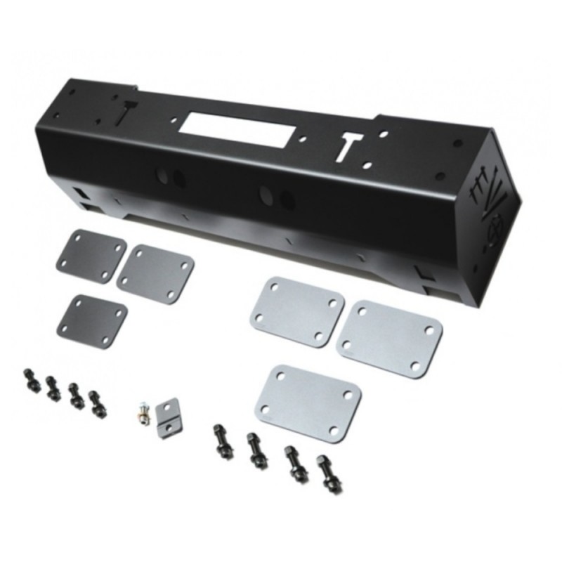 EVO 1/4 Pounder Front Bumper for JK, JL and JT - Black