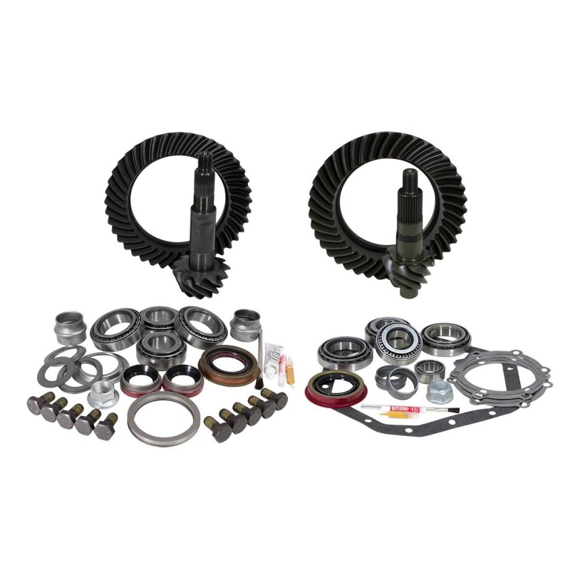 Yukon Complete Gear & Install Kit for Reverse (High Pinion) Rotation Dana 60 & 1988-down GM 14-Bolt Truck 4.88 Thick