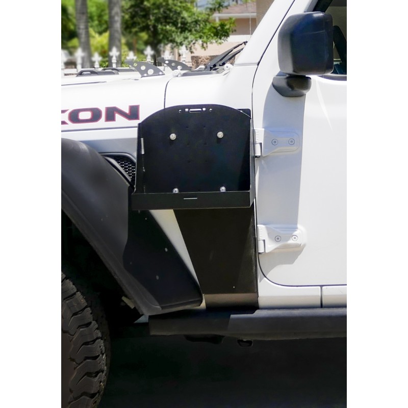MORryde Jerry Can Side Mount with Tray, Left Side - Jeep Wrangler JL