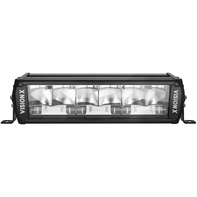 Vision X 11.97" Shocker Dual Action LED Light Bar - Race LED, White Light Vector and Amber Photon Light Pipe with Harness