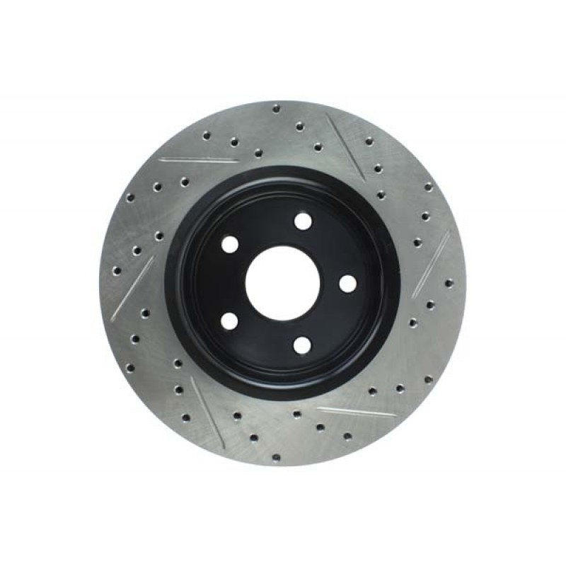 StopTech Sport Drilled/Slotted Rotor, Front Right - 2006-2010 Jeep Commander