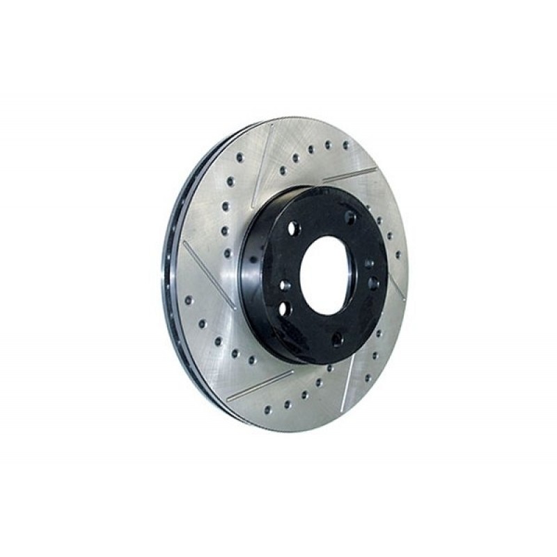 StopTech Sportstop Cryo Drilled/Slotted Rotor, Rear Right - 1999-2004 Jeep Grand Cherokee WJ