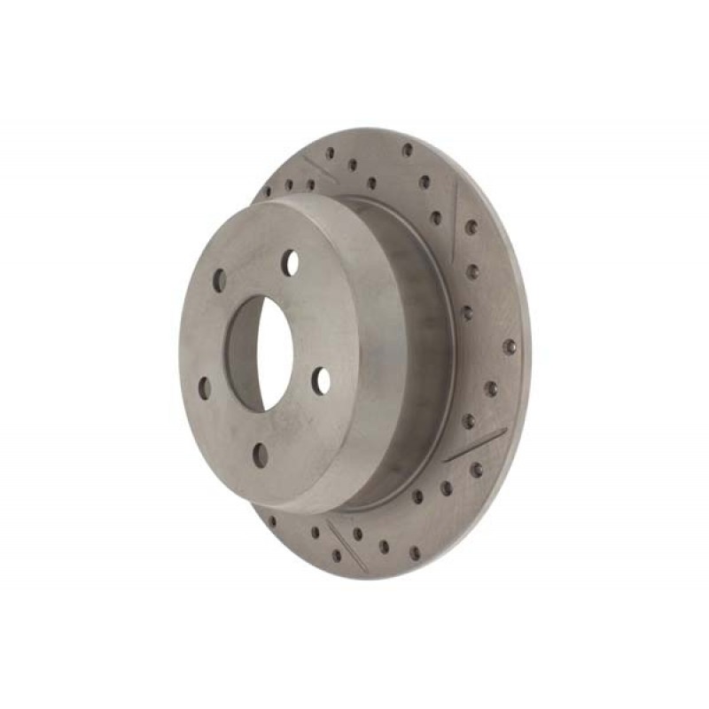 StopTech Select Sport Drilled/Slotted Rotor, Rear Left - 1999-2004 Jeep Grand Cherokee WJ