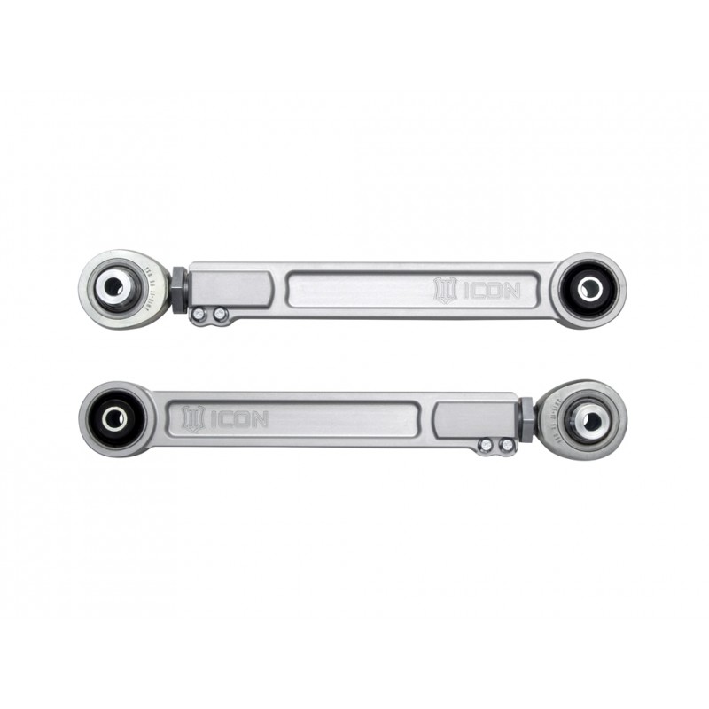 ICON Vehicle Dynamics 2020-UP JEEP GLADIATOR JT BILLET REAR ADJUSTABLE UPPER LINK KIT