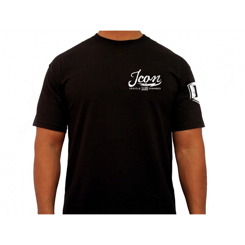 ICON Vehicle Dynamics ICON VINTAGE TEE BLACK - SIZE 2XL