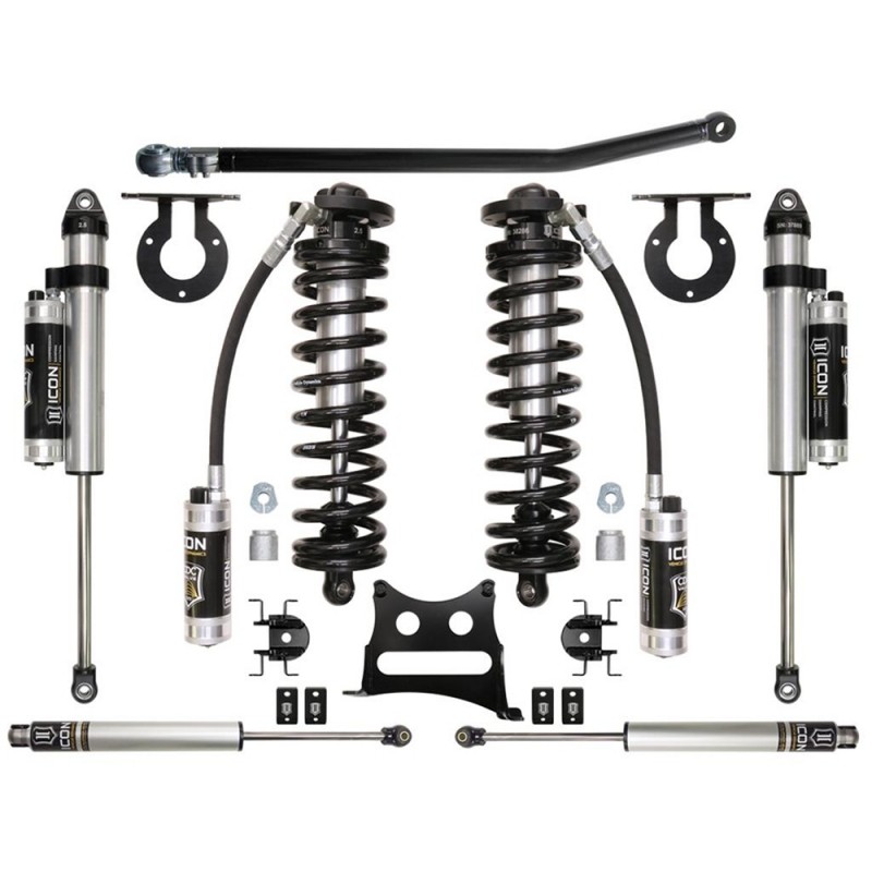 ICON Vehicle Dynamics 2005-2016 FORD F-250/F-350 2.5-3" LIFT STAGE 4 COILOVER CONVERSION SYSTEM