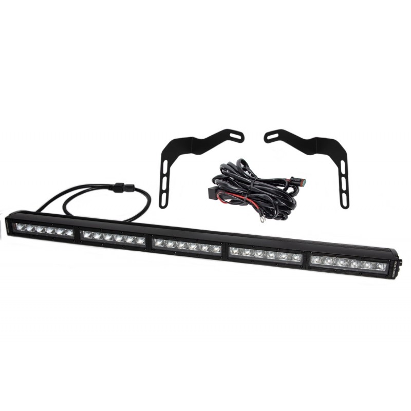 Diode Dynamics SS30 Stealth Lightbar Kit for 2014-2021 Toyota Tundra - White Driving