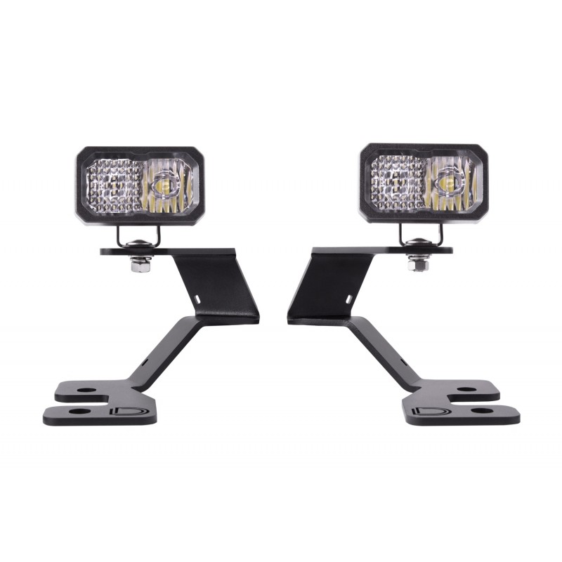 Diode Dynamics Stage Series 2in LED Ditch Light Kit for Ford Bronco Sport - Sport White Combo
