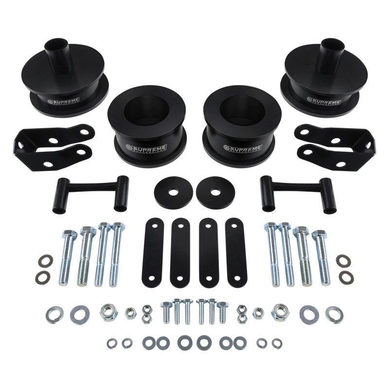 Supreme Suspensions 3" Front and Rear Pro Lift Kit with Shock Extenders for 2007-2018 Jeep Wrangler JK