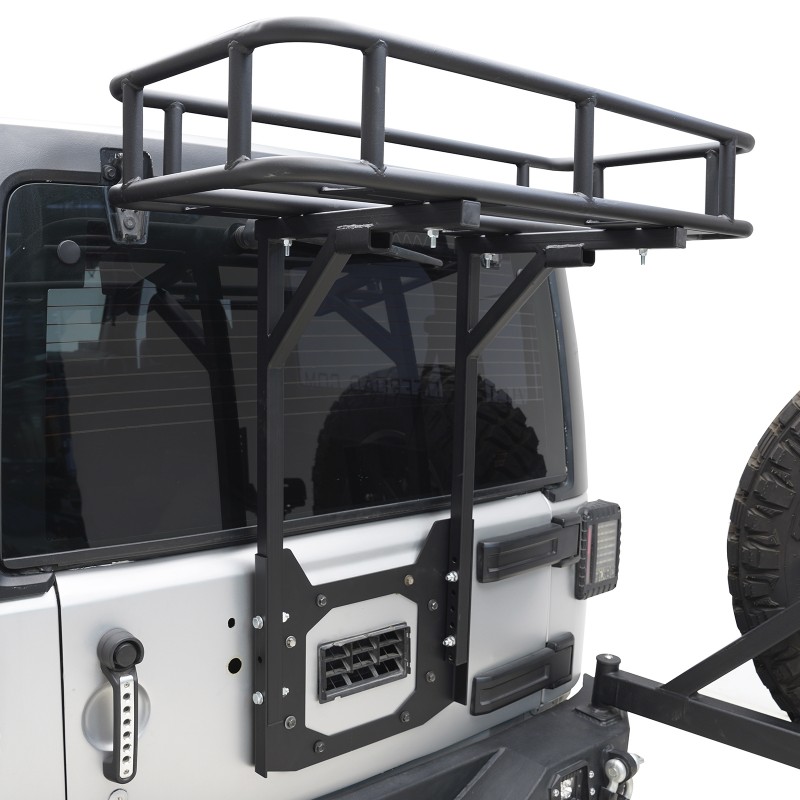Paramount Cargo Carrier for OE Tailgate for 07-18 Jeep Wrangler JK | Best  Prices & Reviews at Morris 4x4