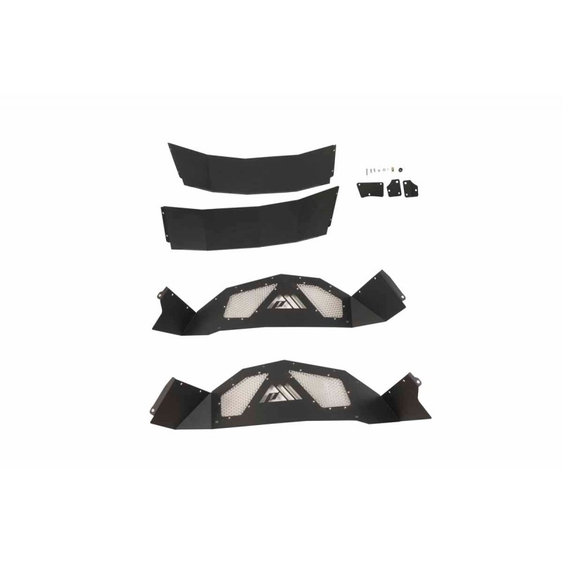 Paramount Gen2 Rear Aluminum Inner Fender Liners for 07-18 Jeep Wrangler JK