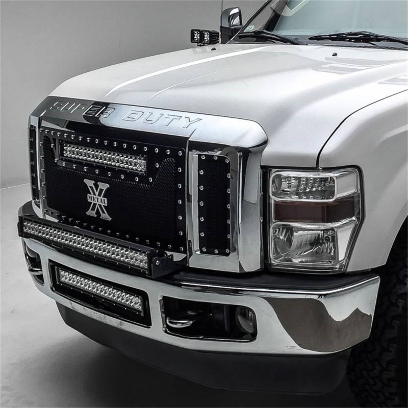 ZROADZ Front Bumper Top LED Light Bar Mount KIT with 30'' Inch Led Light Bar (Includes Universal Wiring Harness)