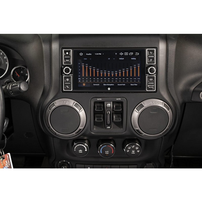 Insane Audio Waterproof Multimedia and Navigation Head Unit for 2007-2018 Jeep  Wrangler JK and JK Unlimited | Best Prices & Reviews at Morris 4x4