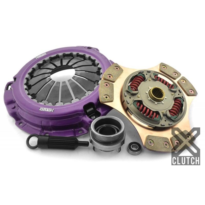 XClutch Stage 2 Clutch Kit for 05-06 Toyota Tundra, 05-11 Tacoma, 04-09 Landcruiser 4.0L - Sprung Hub Ceramic Disc