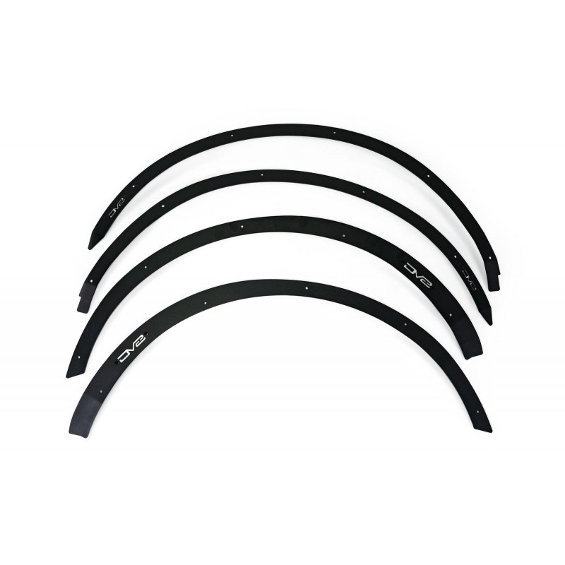 DV8 Offroad Front & Rear Fender Flare Deletes (Set of 4) for Ford Bronco 4-Door