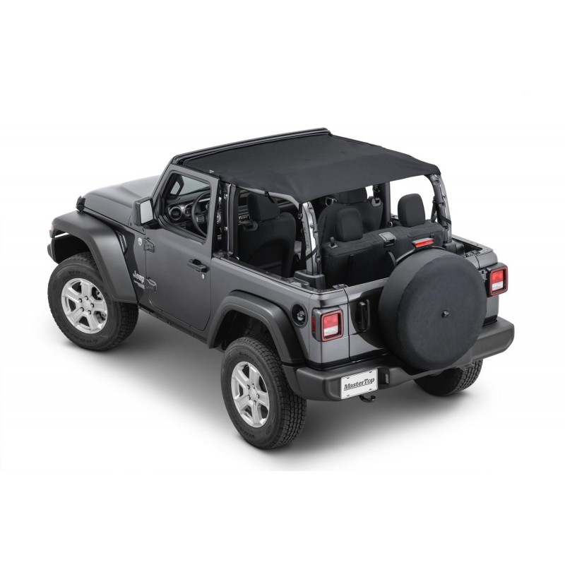 MasterTop Bimini Top Plus Jeep Wrangler JL 2 Door - MasterTwill | Best  Prices & Reviews at Morris 4x4