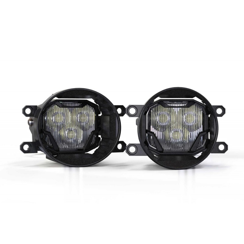 Morimoto 4Banger Fog Light Kit with NCS White Spot Beam Pod Lights for 2012-2021 Toyota Tacoma