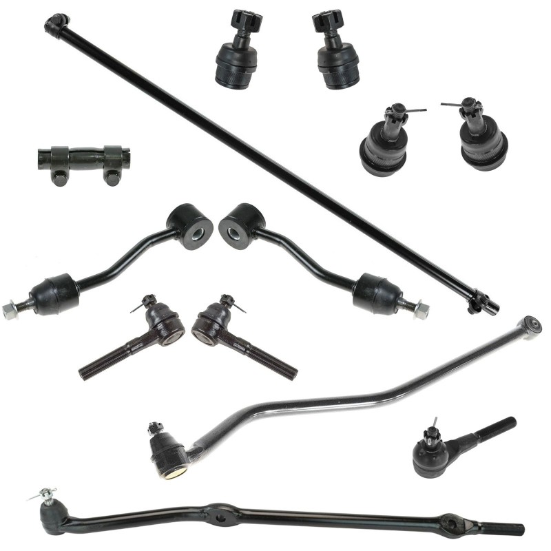 TRQ 13 Piece Steering & Suspension Service Kit for 97-06 Wrangler TJ | Best  Prices & Reviews at Morris 4x4