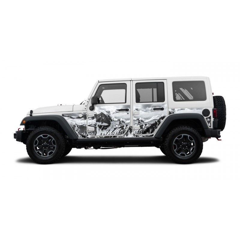 MEK Magnet The Rockies Removable Wraps Magnetic Armor for 2007-2018 Jeep  Wrangler JK Unlimited 4-Door | Best Prices & Reviews at Morris 4x4