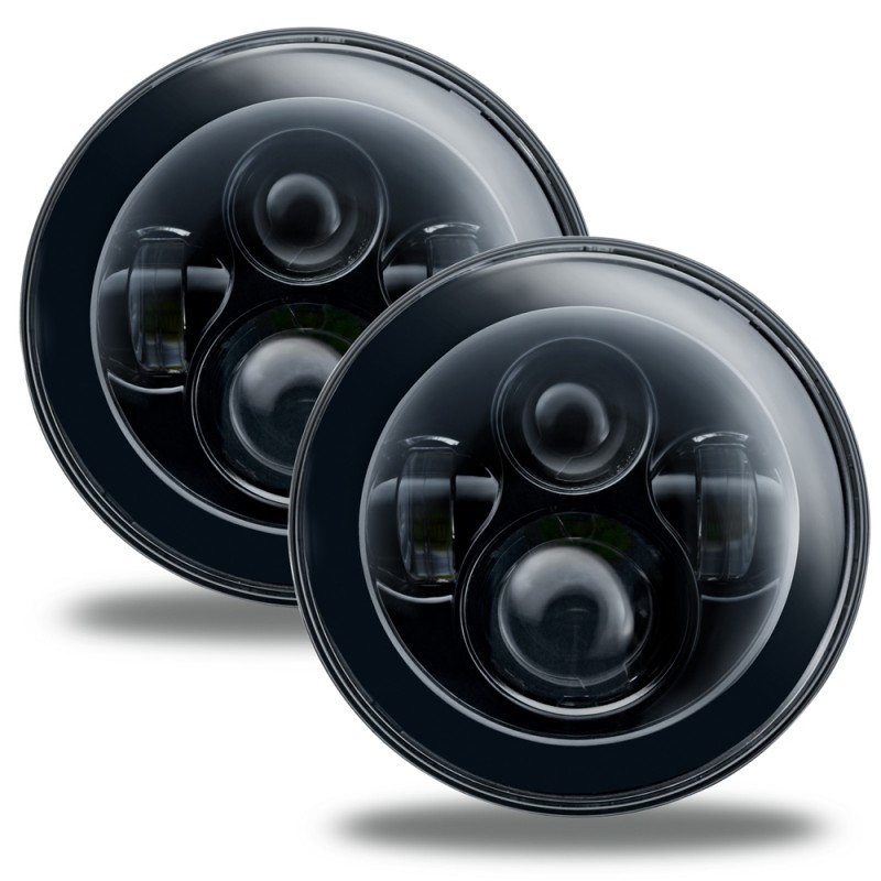 ORACLE 7" High Powered LED Headlights - NO HALO