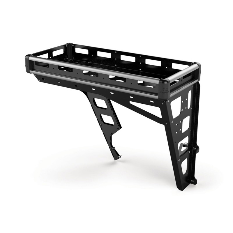 TeraFlex Alta Cargo Rack with Silver Rails
