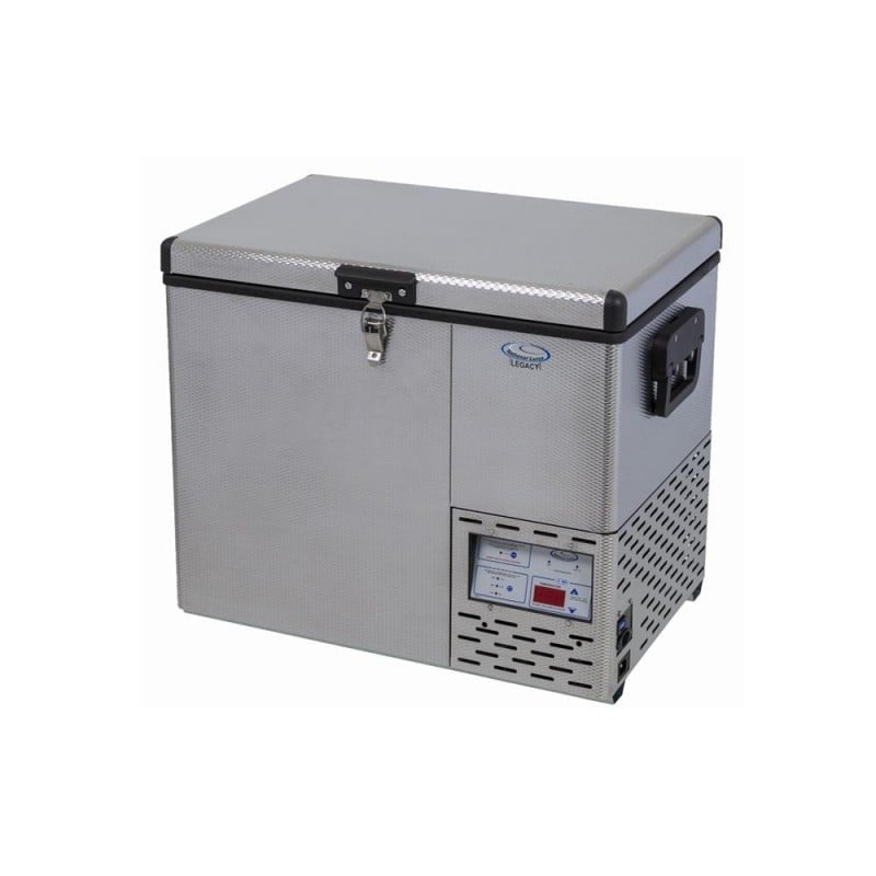 National Luna 40L Legacy Refrigerator/Freezer, Stainless Steel