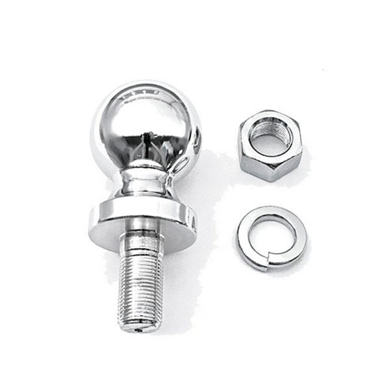 Rugged Ridge Chrome Hitch Ball Assembly, 1 7/8 Inch x 3/4 Inch