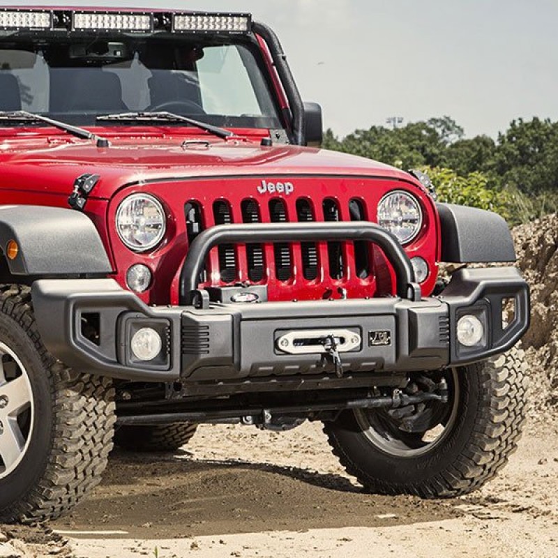 Rugged Ridge Spartacus Front Bumper With Winch Plate Best Prices Reviews At Morris 4x4