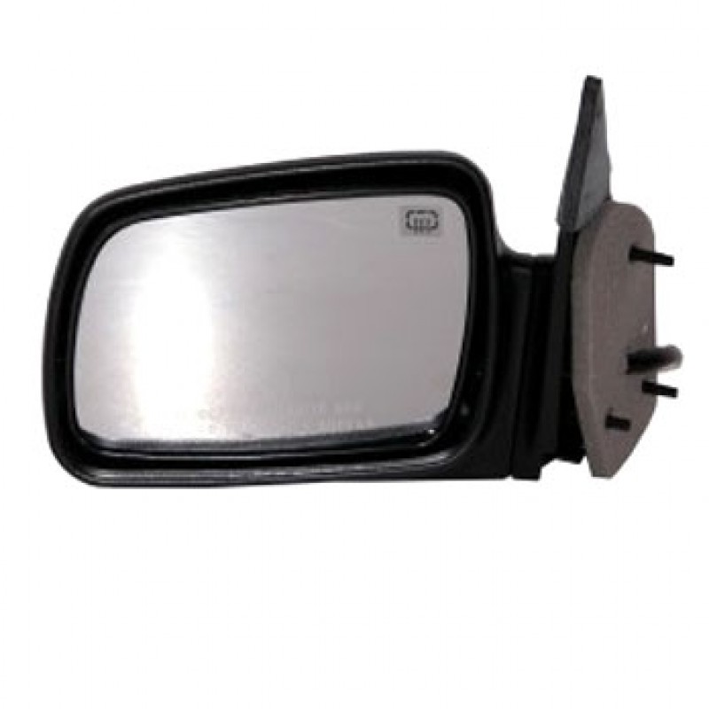 Omix Right Side Power Mirror with Heater, Black - Sold Individually