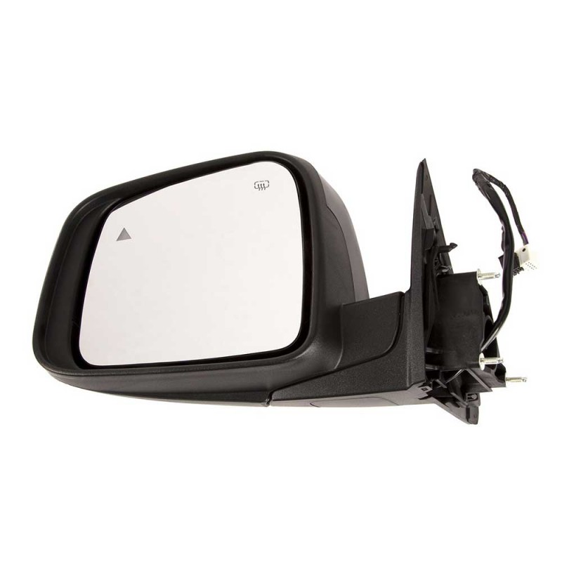 Omix Left Side Heated Power Memory Blind Spot Mirror with Signal Lamp - Sold Individually