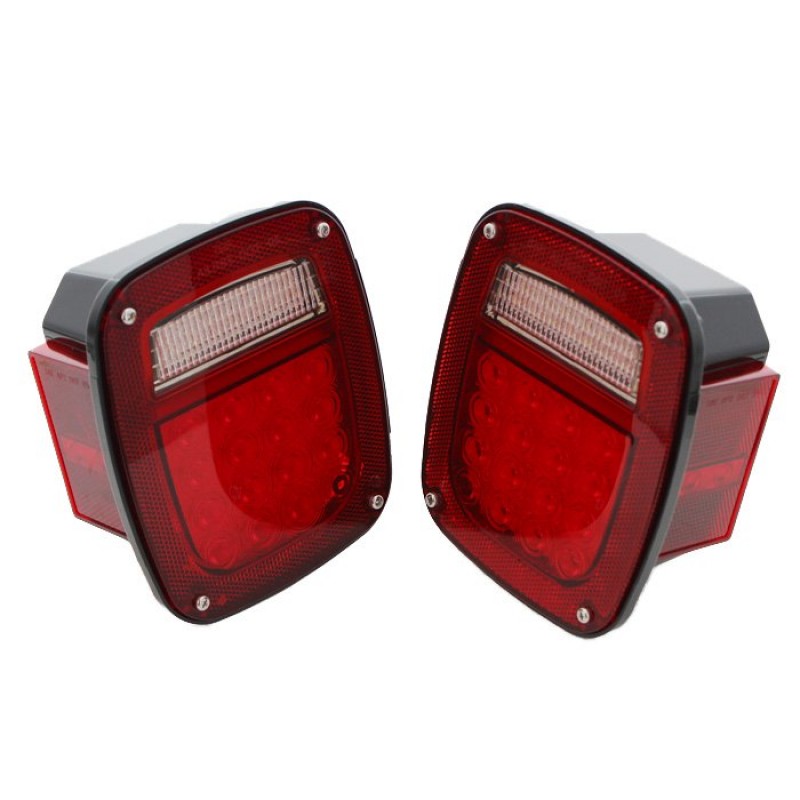 Rugged Ridge LED Tail Lights - Pair | Best Prices & Reviews at Morris 4x4