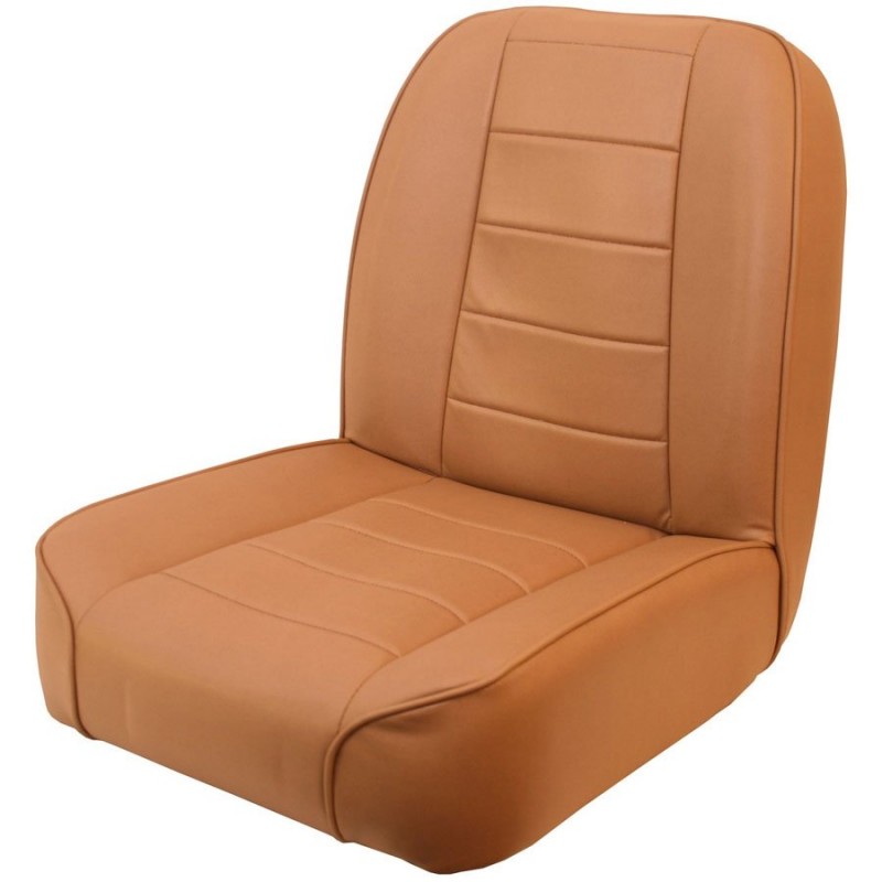 Rugged Ridge Low Back Front Bucket Seat Tan Best Prices Reviews At Morris 4x4