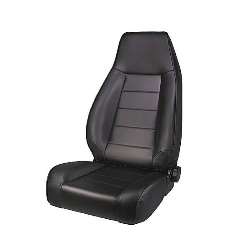 Rugged Ridge Front Seat Factory Style Replacement with Recliner Black