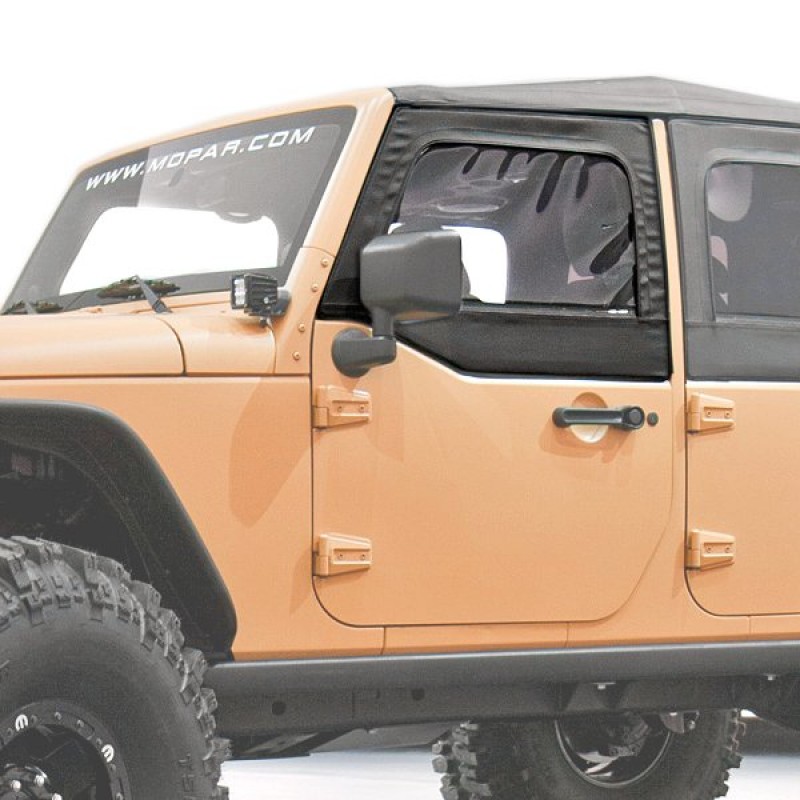 Mopar Front Half Door Window Clear Left Side Best Prices Reviews At Morris 4x4