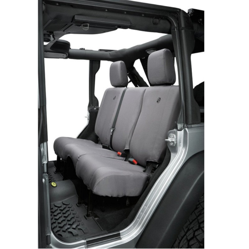 Bestop Custom Tailored Rear Seat Cover, Charcoal - JL 2 Door