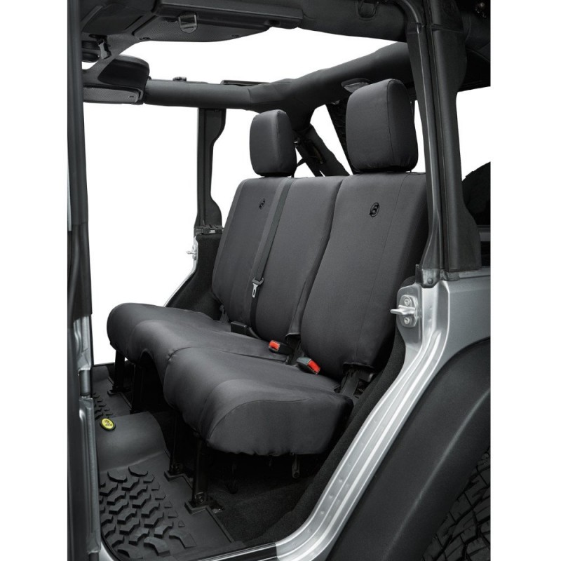 Bestop Custom Tailored Rear Seat Cover, Black Diamond - JL 2 Door | Best  Prices & Reviews at Morris 4x4