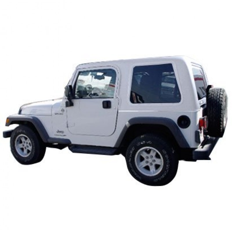 Rally Tops 1 Piece Hardtop, Full Door - White | Best Prices & Reviews at  Morris 4x4