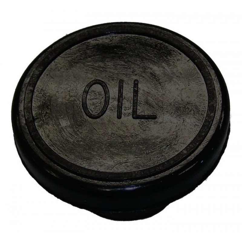 Crown Oil Filler Plug - Black (For Aluminum Valve Covers Only)