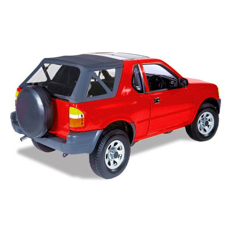 Pavement Ends Replay Soft Top with Clear Windows, No Doors, Black