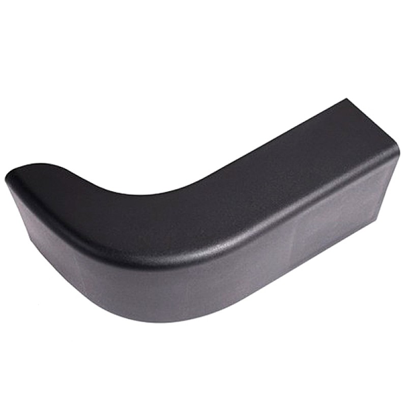 Omix Front Bumper End - Black