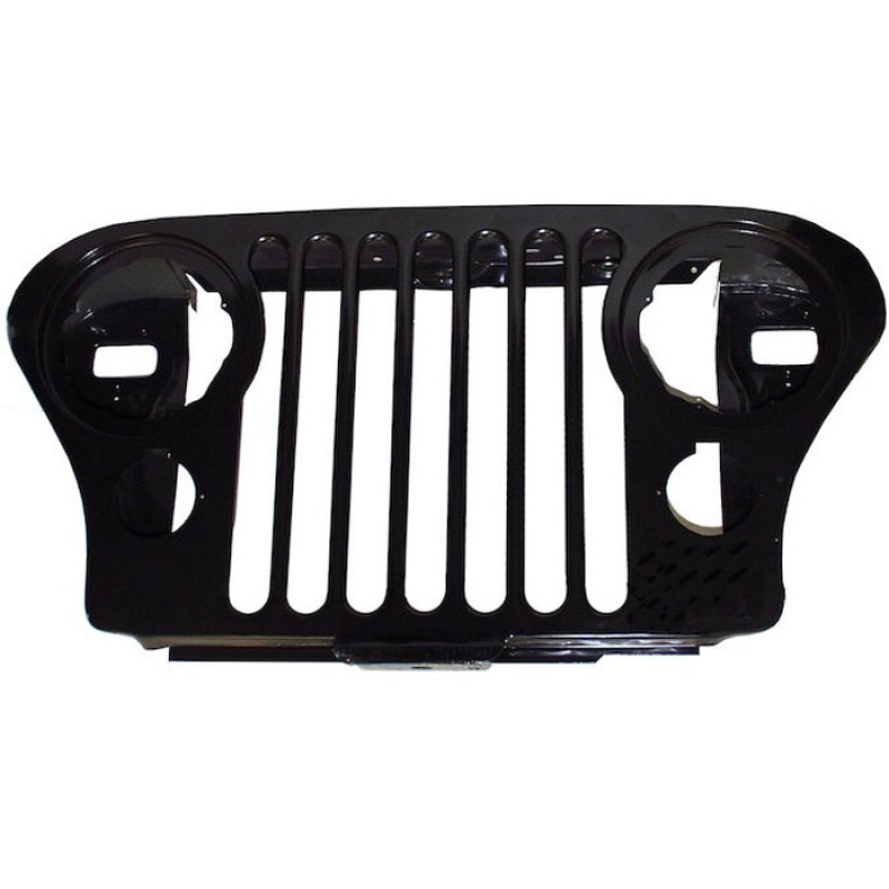 Crown Front Grille - Steel