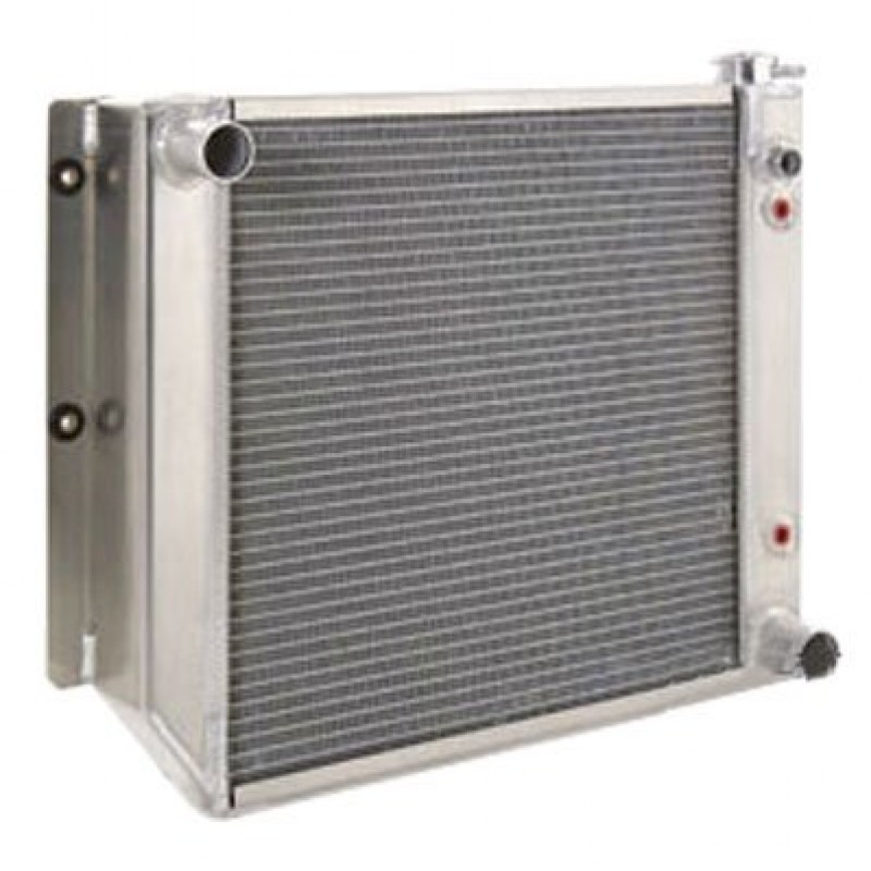 Be Cool Direct-Fit Aluminum Radiator for Standard V8 Conversions - Polished Finish